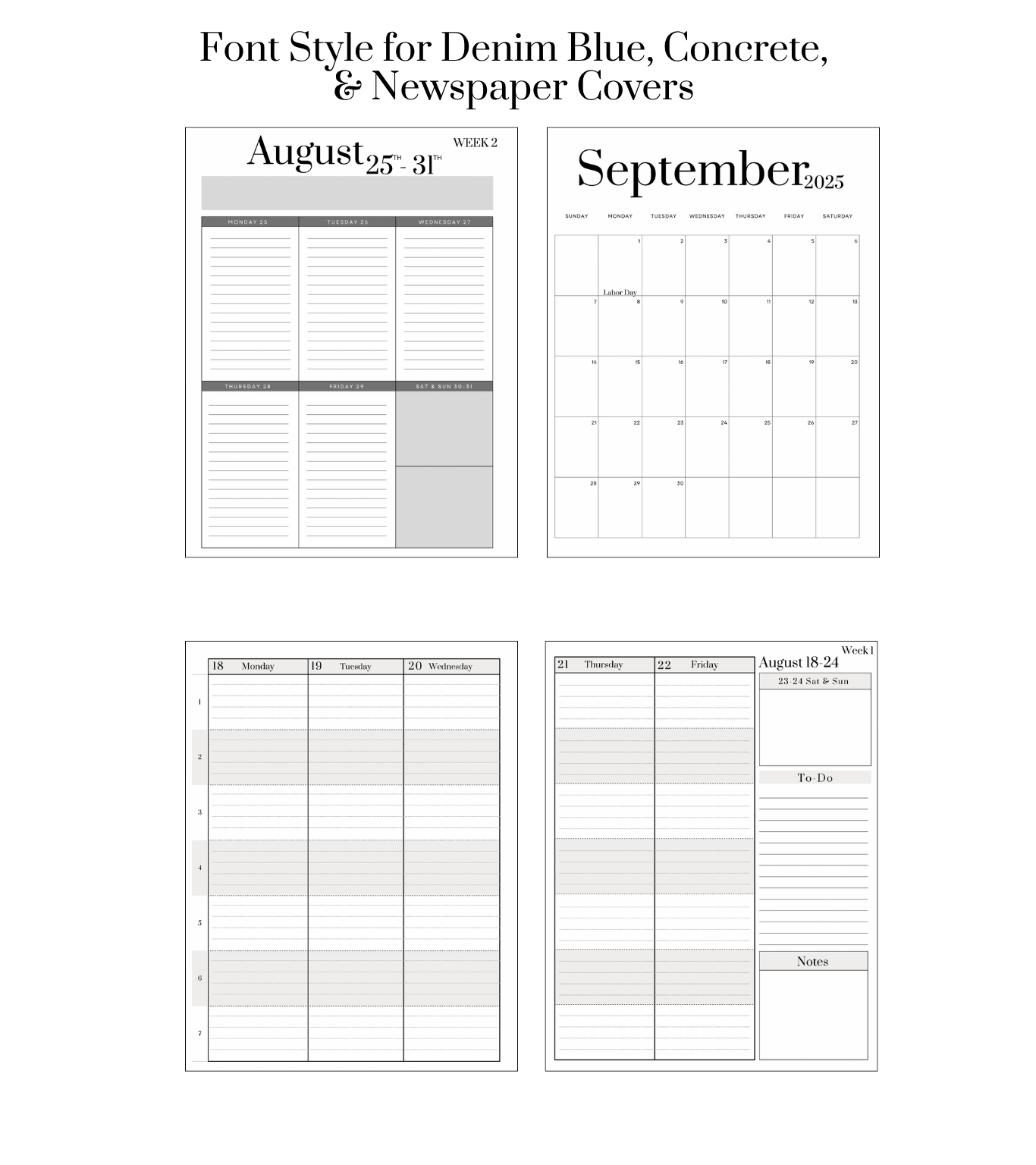 2025-2026 Clovis Unified Planner PRE-ORDER
