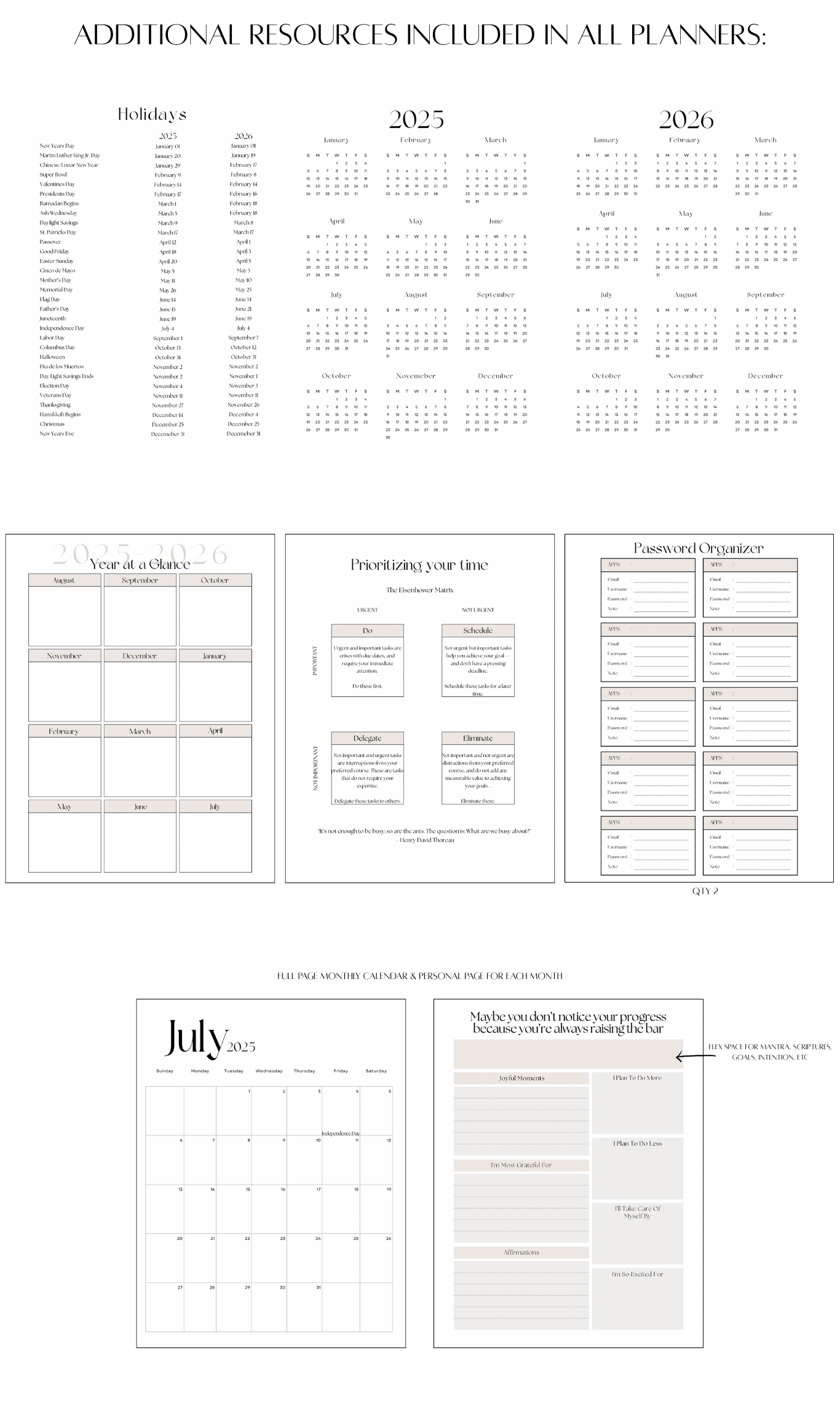 2025-2026 Clovis Unified Planner PRE-ORDER